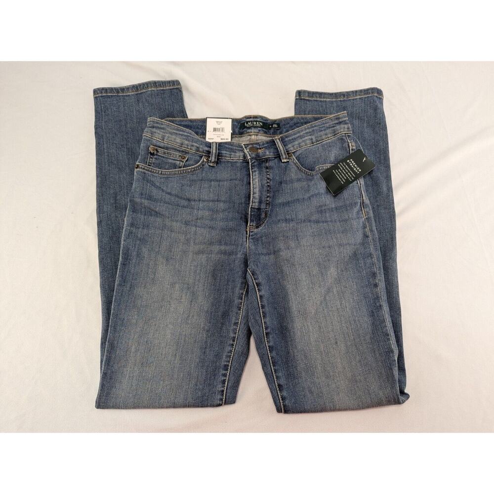 RALPH LAUREN, LAUREN JEANS CO.‎ Women's Premier Straight Jeans Size 6 NWT